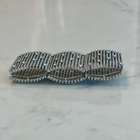 Unique Bracelet with Rhinestones - Picture 3 of 4